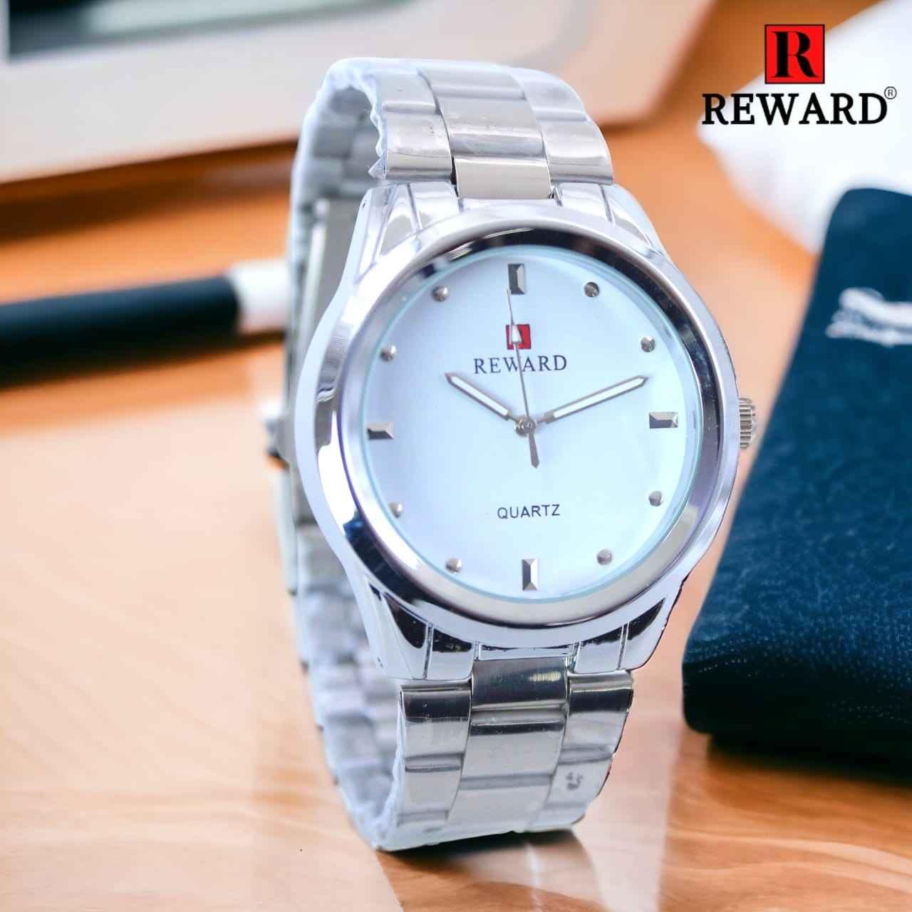 Reward Men's Chain Watch - Stainless Steel
