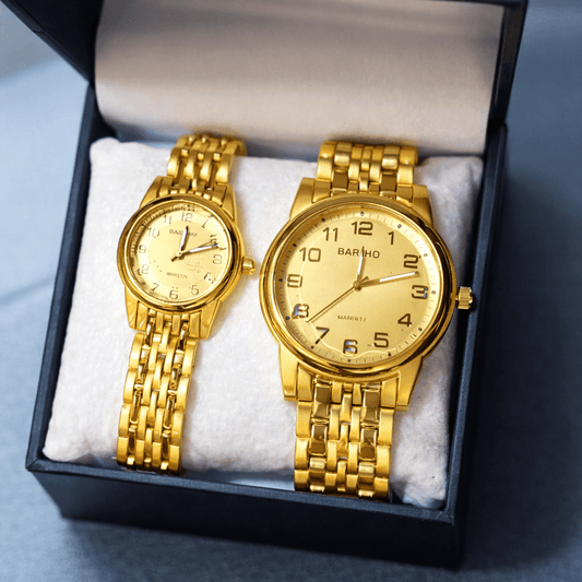 Bariho Elegant Quartz Couple Watches