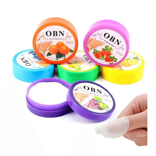 OBN - Nail Polish Remover Tissue Pack Of 4