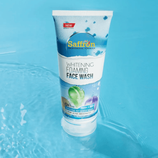 Saffron Whitning Foaming Face Wash 200g
