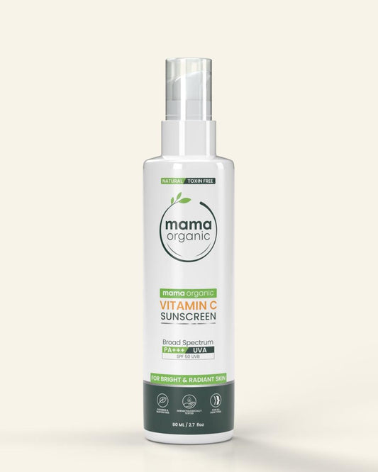Vitamin C Sunscreen - 80ml With Vitamin C & Spf 50 For Bright & Radiant Skin