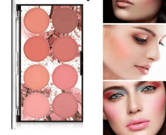 Miss Rose 8 Colour Blush On