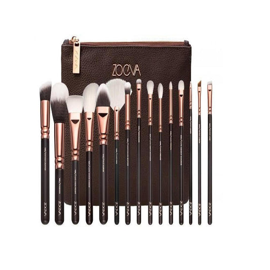 Zoeva 15 Piece Makeup Brushes With Pouch