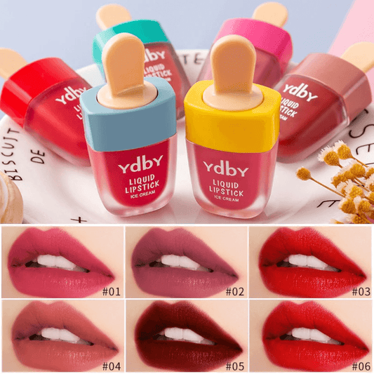 Ice Cream Liquid Lip Gloss Tinted Pack of 6