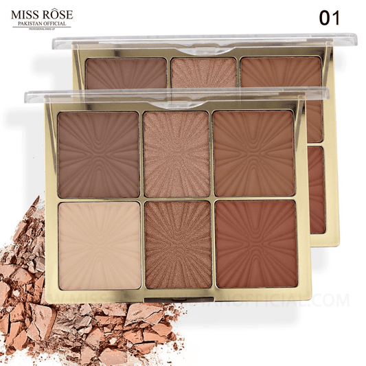 Miss Rose Bronzer and Highlighter Palette