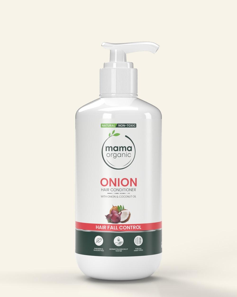 Onion Hair Conditioner - 250ml For Deep Conditioning & Shiny Hair With Onion & Coconut Oil