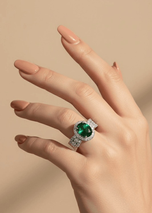 Emerald Embrace Ring