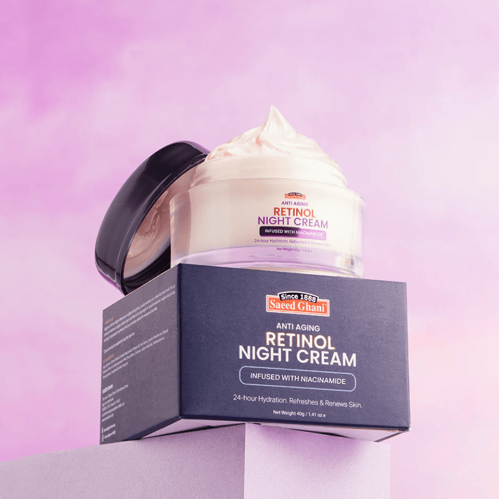 Saeed Ghani Retinol Night Cream 40g