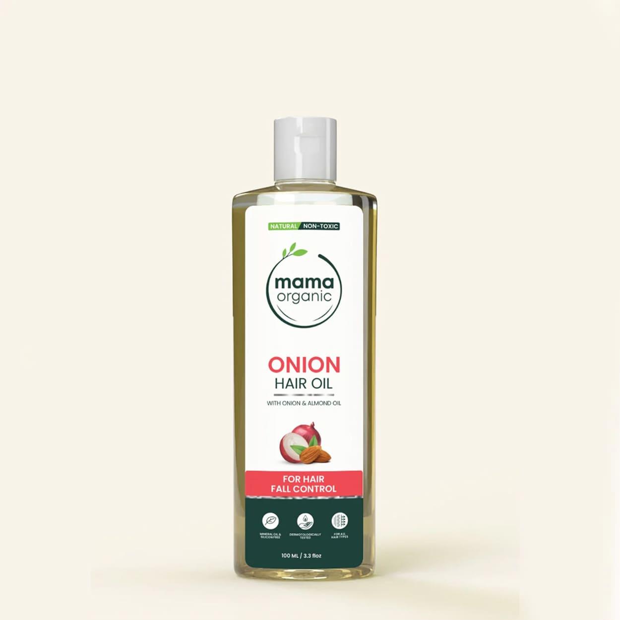 Onion Hair Oil - For Hair Fall Control With Onion & Almond Oil