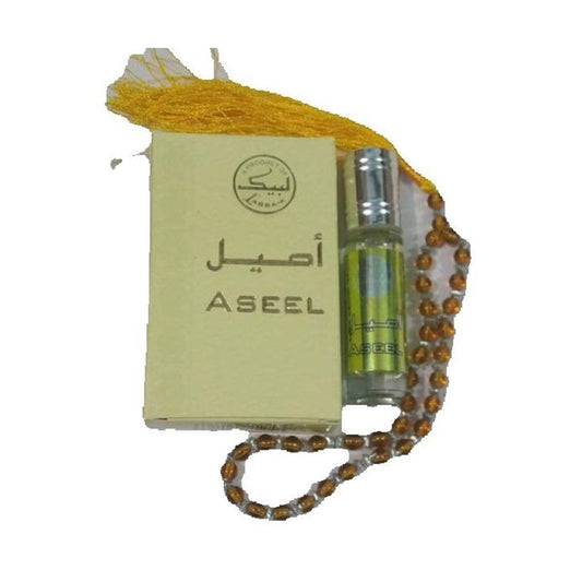 Labbaik Aseel Attar 6ml With Free 33 Beads Tasbeeh