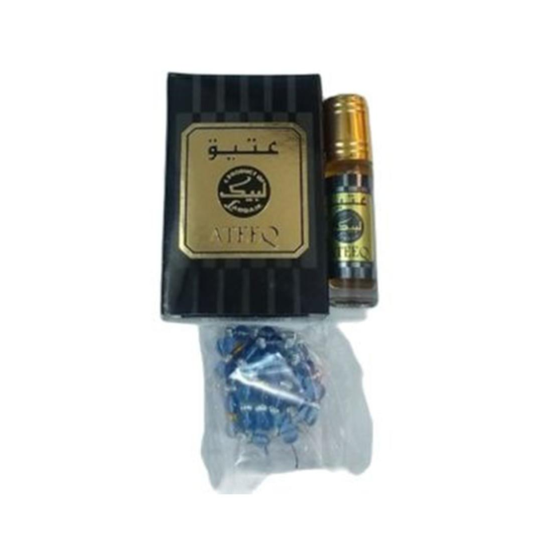 Atteeq Attar 6ml With Free 33 Beads Tasbeeh