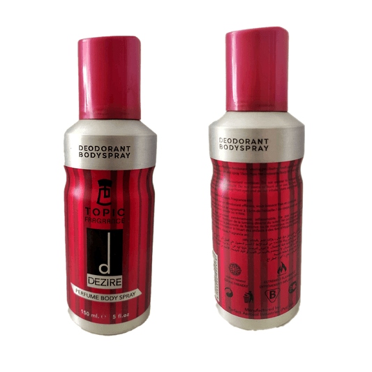 Dezire Red Deodorant Body Spray 150ml