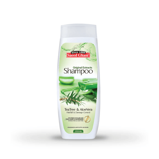 Saeed Ghani Tea Tree & Aloe Vera Shampoo - 200 ml