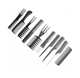 Professional Hair Styling Comb Set Pack of 10