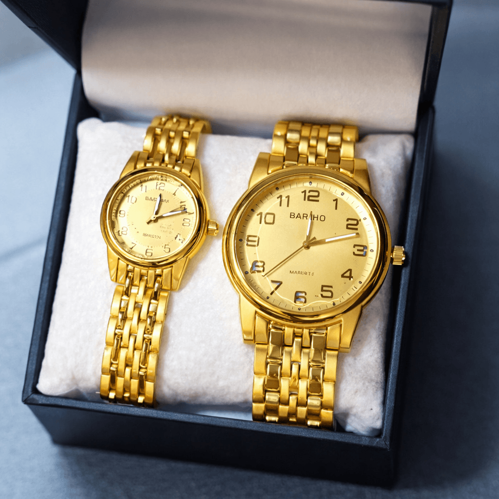 Bariho Elegant Quartz Couple Watches