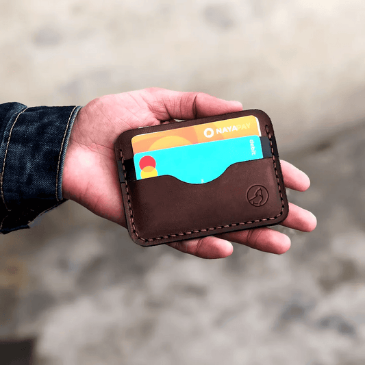 The Modernist: A Leather Cardholder Wallet