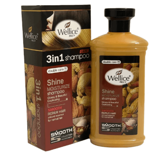 Wellice Pro-V 3 in 1 Almond Shampoo (400g)