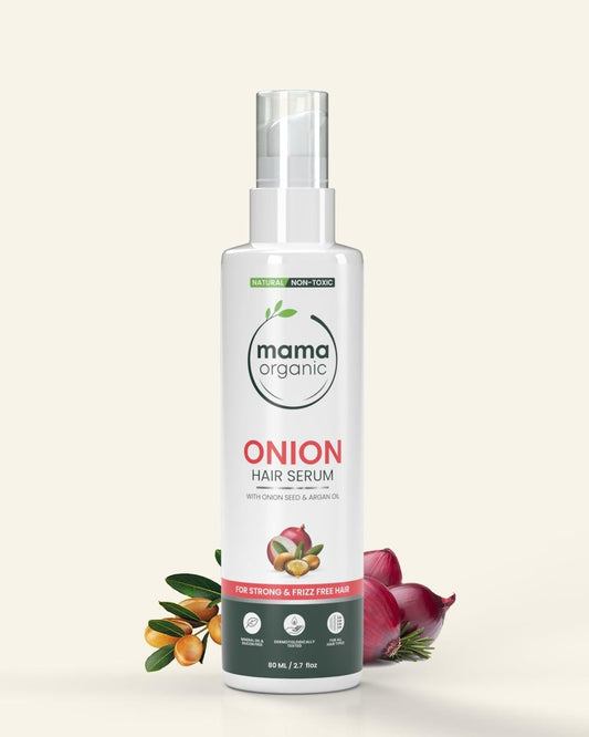 Onion Hair Serum - 80ml For Long & Strong Hair With Onion Seed & Argan Oil - Natural & Non-toxic