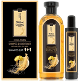 Wellice Ginseng Essence Collagen Shampoo and Conditioner