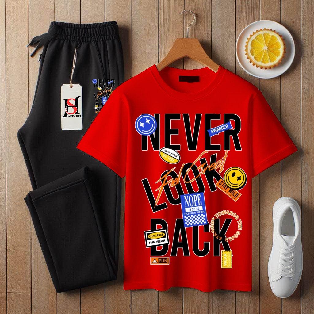 Never Look Back Printed track Suit