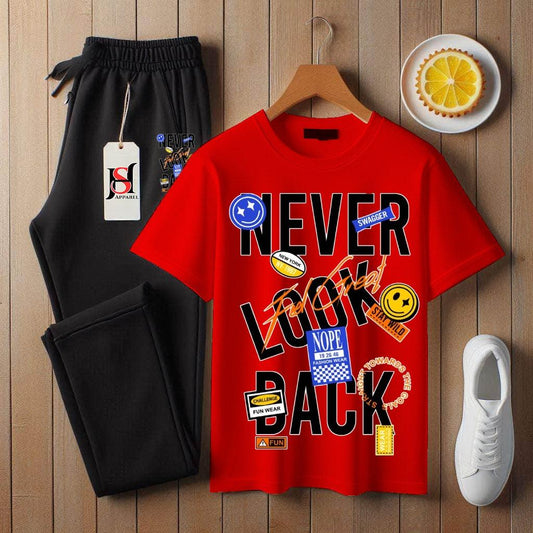 Never Look Back Printed track Suit