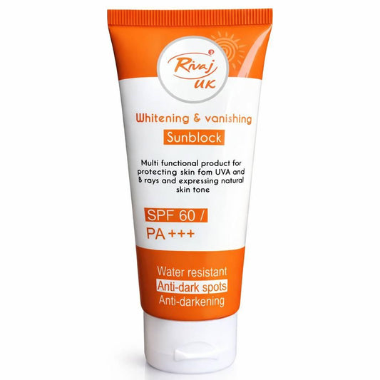 Rivaj Uk Whitening & Vanishing Sunblock Spf 60