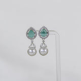 Pear-pearl Earrings