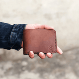 The Vortex: A Leather Bifold Wallet