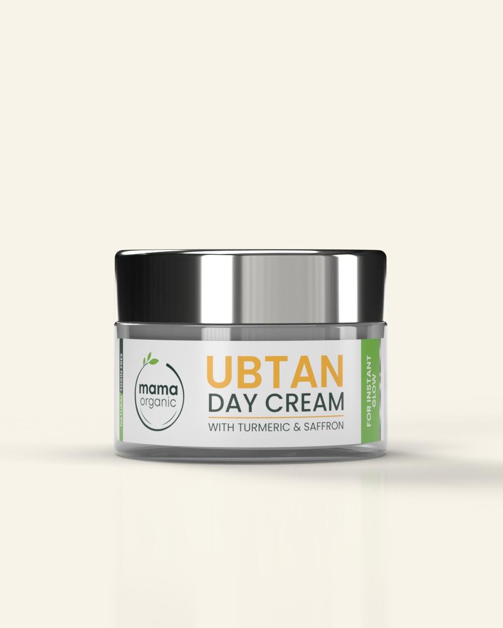 Ubtan Day Cream - 50g For Instant Glow With Turmeric & Saffron