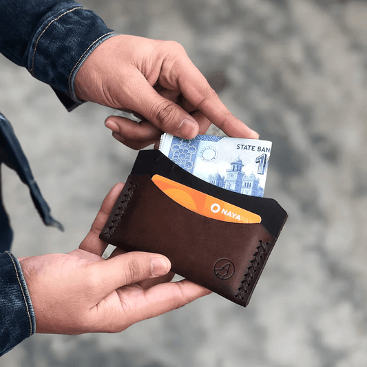 The Masterpiece: A Leather Cardholder Wallet