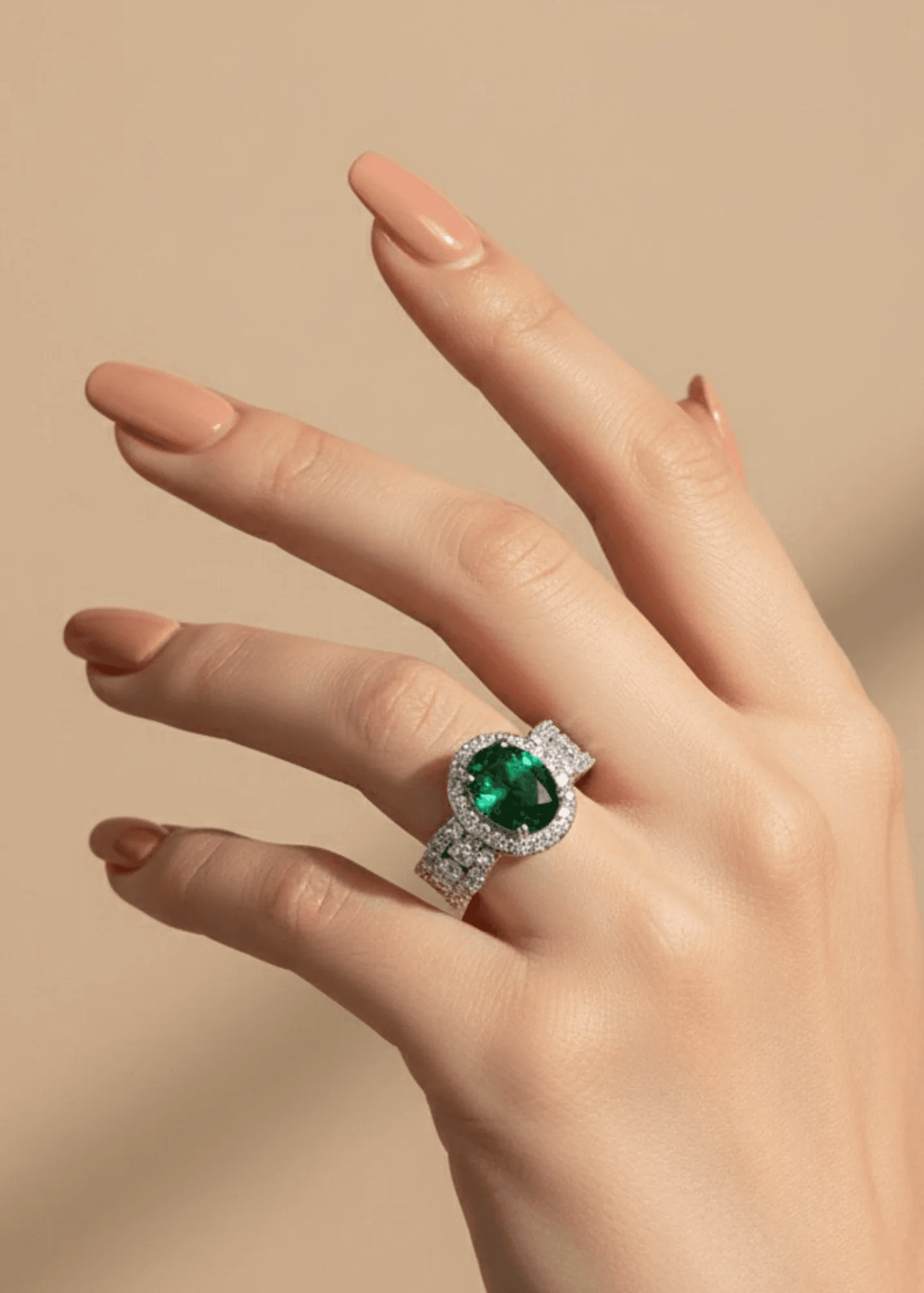 Emerald Embrace Ring