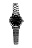 Emporio Armani–style Stainless Steel Analog Watch