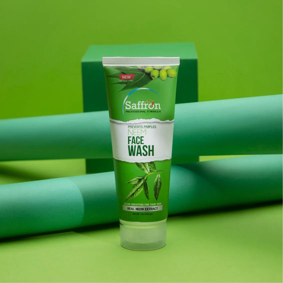 Saffron Tea Tree Face Wash 200g