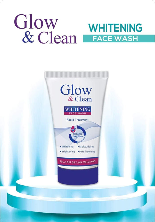 GLOW AND CLEAN WHITENING FACE WASH