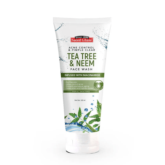 Saeed Ghani Tea Tree & Neem Face Wash 100ml
