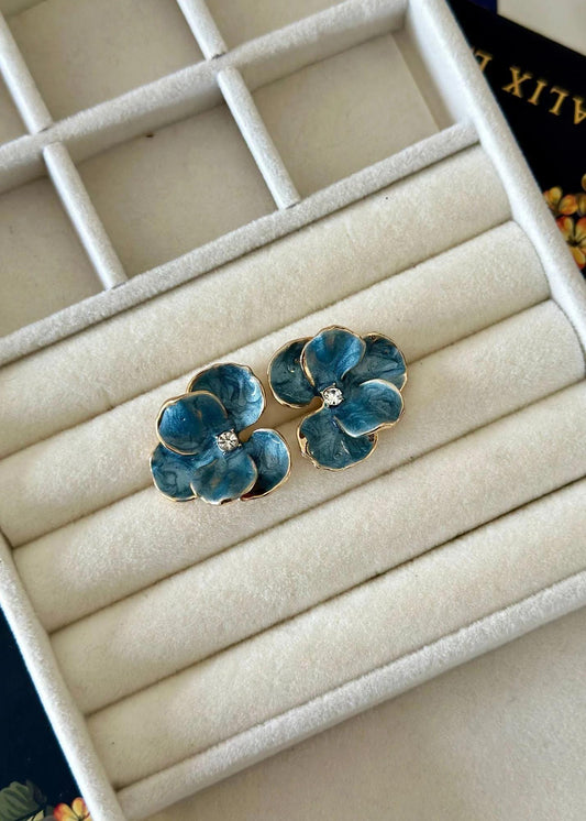 Blush Bloom Studs