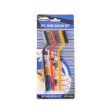Pack Of Three Stain Remover Wired Brush