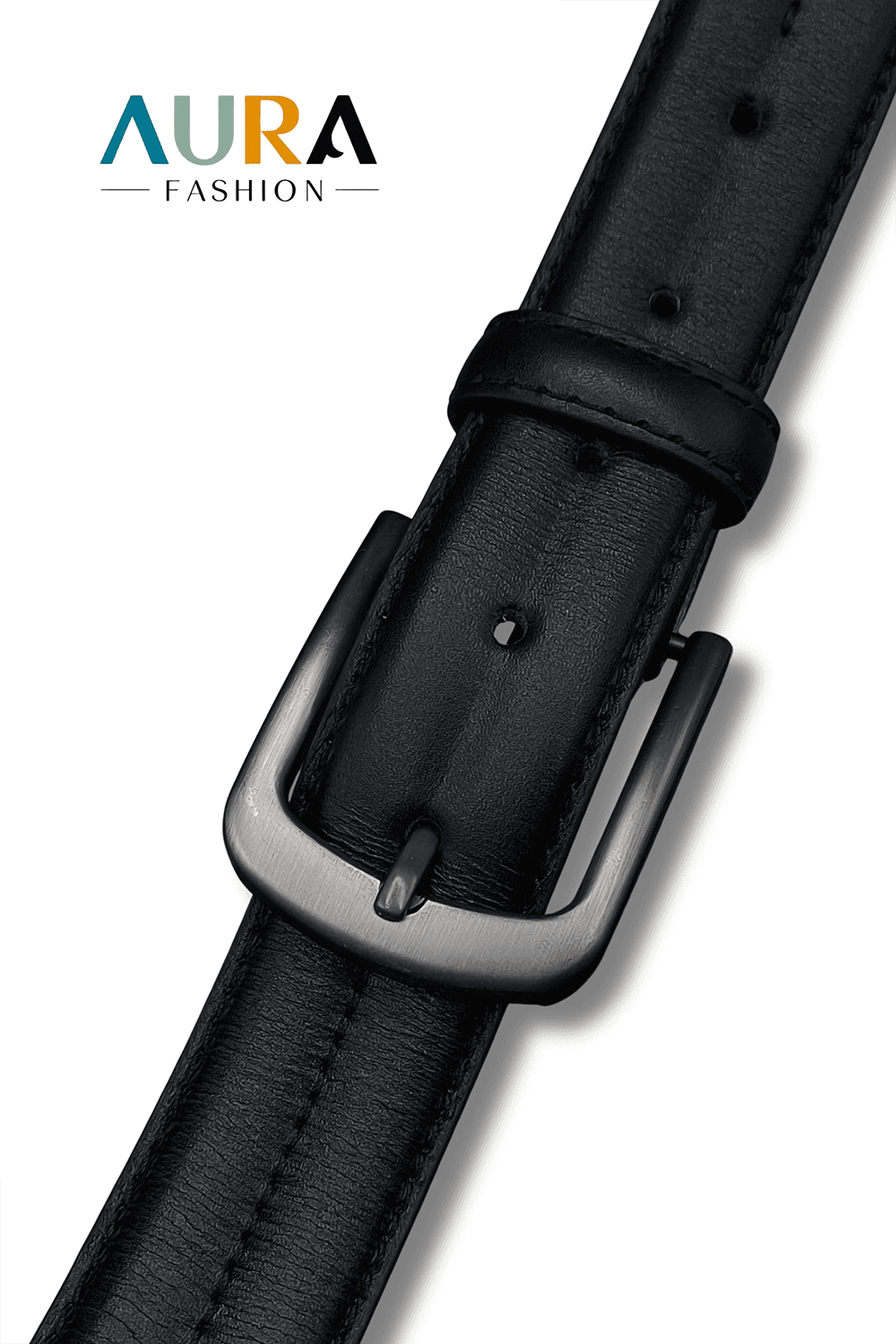 Men’s Black Leather Belt