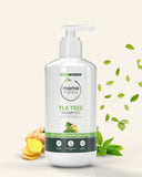 Tea Tree Shampoo - 250ml Deep Clean & Refresh Scalp With Tea Tree & Ginger Oil