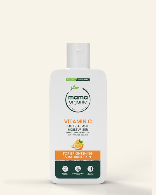 Vitamin C Oil Free Face Moisturizer - 80ml For Skin Bright With Vitamin C & Lemon