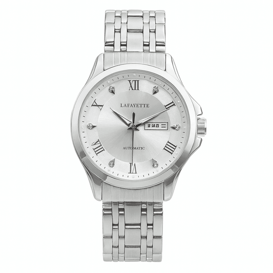 Classic Stainless Steel Automatic Wristwatch