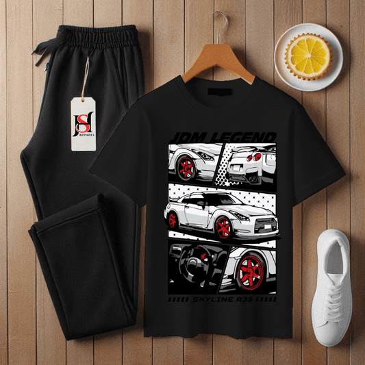 Summer New Print Track Suit