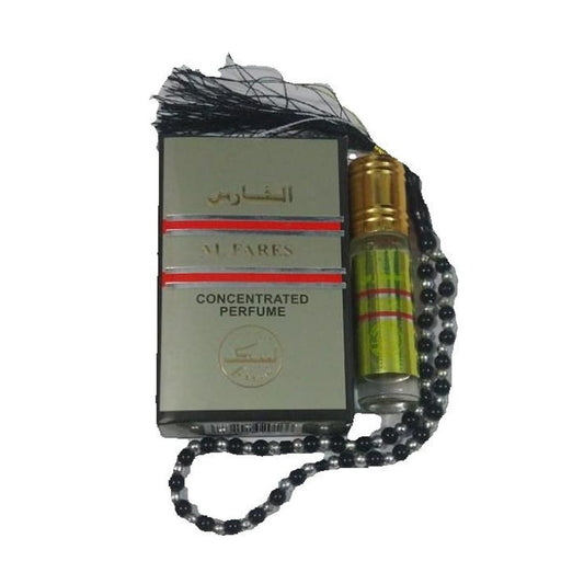 Labbaik Al Fares Attar 6ml With Free 33 Beads Tasbeeh